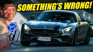 TRYING TO ESCAPE IN DEFECTIVE AMG GT S! // Nürburgring
