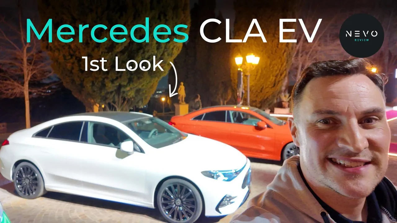Mercedes-Benz Electric CLA - First Look. 792Km of Range!