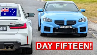 What could possibly go Wrong? BMW M2 & M3 CS on Private Land Day 15 Oz Vlog | 4k