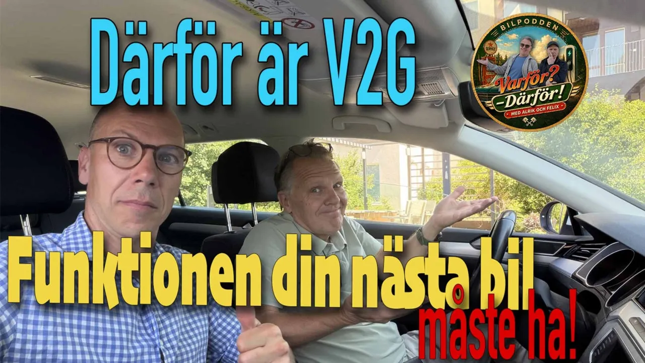 Därför måste din nästa bil ha V2G!