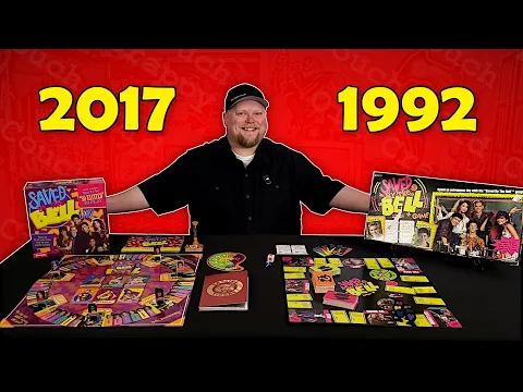 Saved by the Bell Retro Board Game Review - Pressman 1992 vs 2017