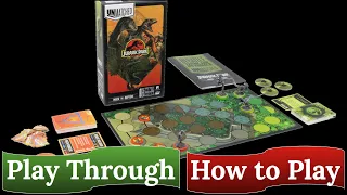Unmatched: Jurassic Park – InGen vs Raptors: How to Play & Play Through