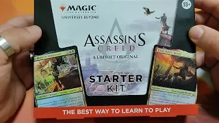 MTG - Assassin's Creed - Two Players Starter Set - Unboxing