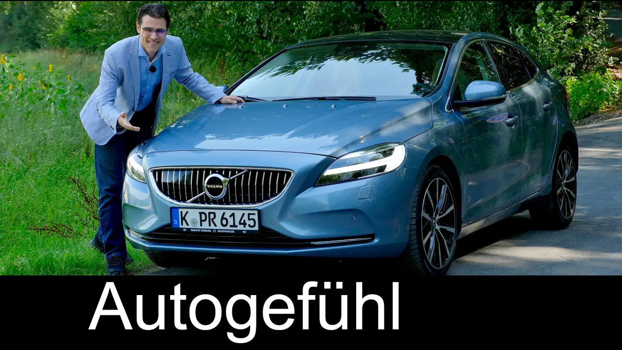 Volvo V40 Facelift with Thor's hammer FULL REVIEW test driven neu new 2017