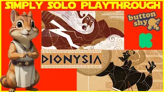 Dionysia Soliloquy Solo Playthrough | kickstarter | button shy