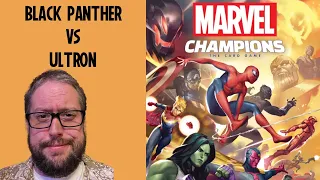 Black Panther vs Ultron Marvel Champions the Card Game