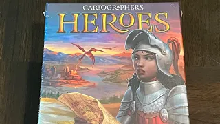 Sci-Fi Fantasy Saturday - Cartographers Heroes (Thunderworks)