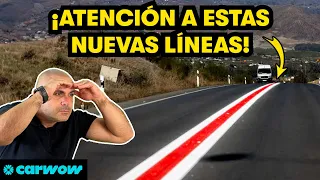 ¿QUÉ SON ESTAS NUEVAS LÍNEAS EN EL ASFALTO? LA DGT ANDA DESESPERADA