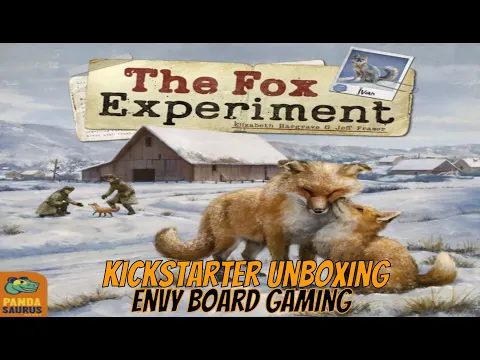 The Fox Experiment Kickstarter Unboxing