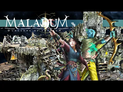 What is Maladum: Dungeons of Enveron? - BattleSystems New Kickstarter