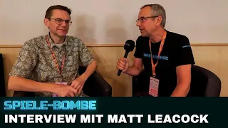 Interview with Matt Leacock - Winner Kennerspiel 2024 | Spiele-Bombe