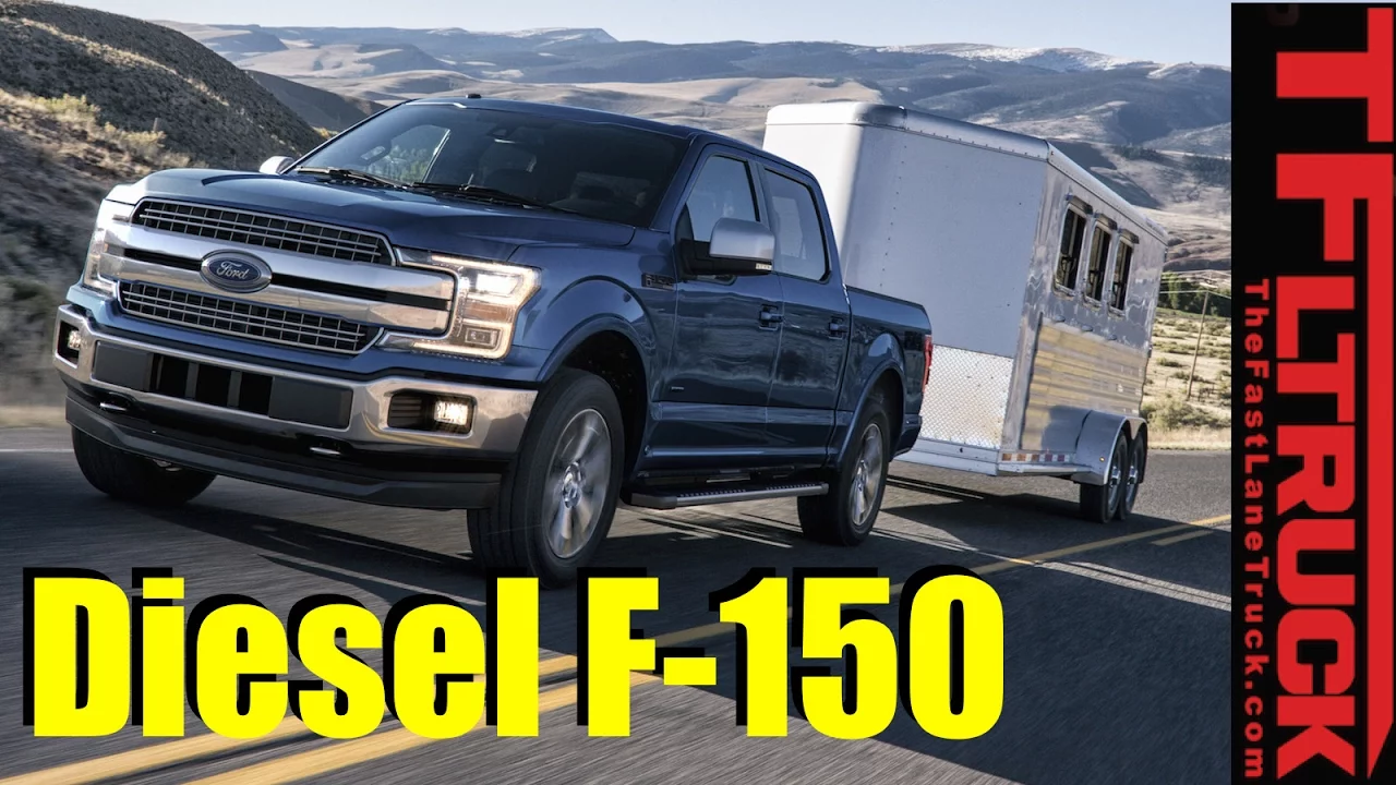 2018 Ford F-150 Five Engines Revealed & Explained including 3.0L Diesel