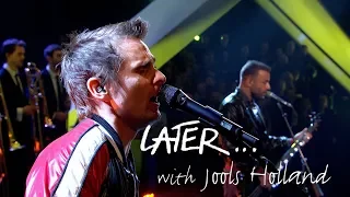 Muse invite Jools to join them for an epic rendition of Dig Down on Later...