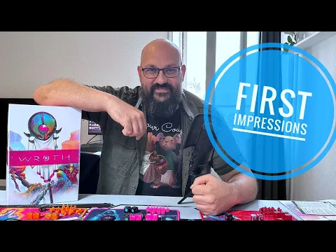 Wroth | A light area control board game that surprised me | first impressions