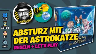 MLEM - Die Astrokatzen - Reiner Knizia - Rebel Studio / Asmodee - Brettspiel - Let's Play