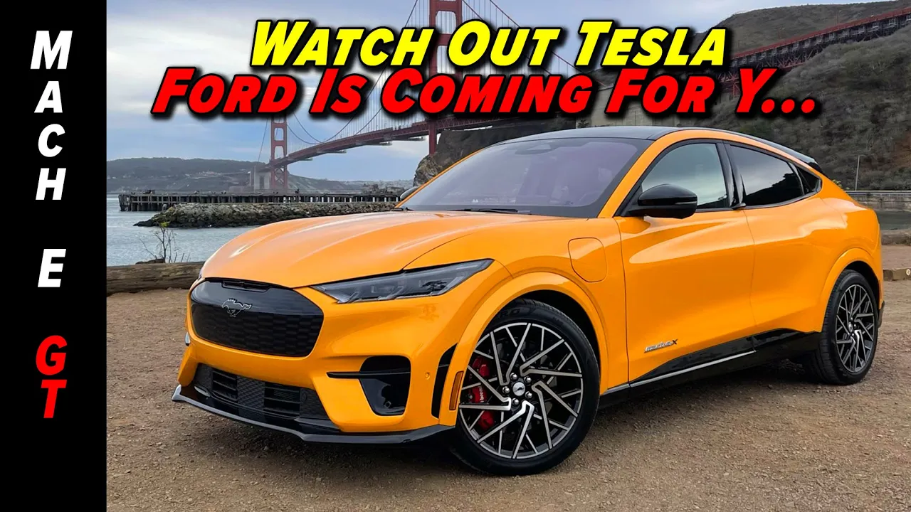 Ford's 3.5 Second EV Is Here The 2022 Ford Mustang Mach-E GT | First Drive