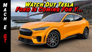 Ford's 3.5 Second EV Is Here The 2022 Ford Mustang Mach-E GT | First Drive