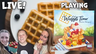 LIVE Playthrough - Waffle Time by AEG - On Friday, I'm making Waffles! featuring Jacqueline Atkins