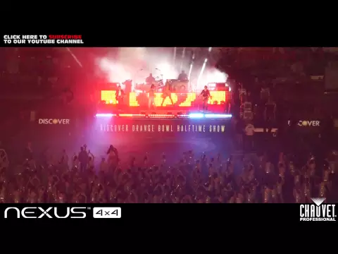 Miniature de la vidéo du produit pour Système d&#39;éclairage RVB Chauvet Nexus 4x4 20 watts