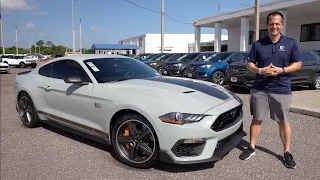 Is it NOW or NEVER to buy a new 2022 Ford Mustang Mach 1 muscle car?