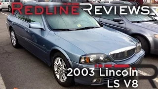 2003 Lincoln LS V8, Review, Walkaround, Start Up, Test Drive