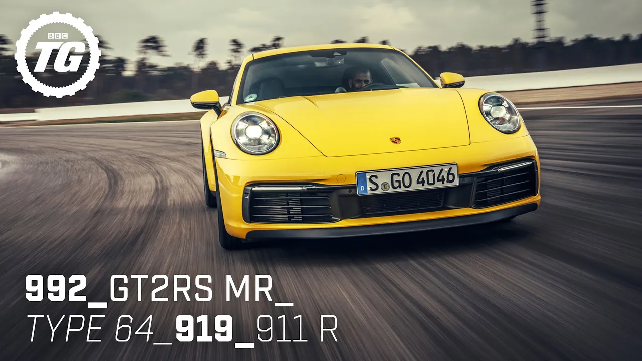 Chris Harris drives... Best of Porsche: GT2 RS, 992, 911 R, 919, Type 64 | Top Gear