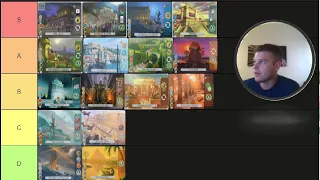 7 Wonders Duel | 2025 Wonders Tier List | Pick -S- Tier!