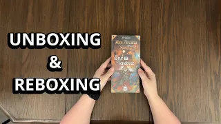 Res Arcana: Lux Et Tenebrae Expansion - What's in the box - Unboxing and Reboxing