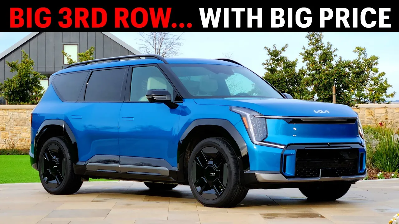 2024 Kia EV9 -- Pick THIS Over a Grand Highlander Hybrid Max??