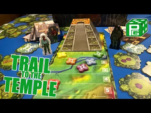 Trail to the Temple - Reiner Knizia Board Game