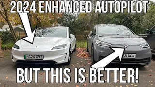 Why is Tesla Autopilot STILL not better?   I prefer VW ID.3 Travel Assist v Model 3 Performance 2024