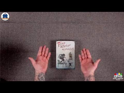 UNBOXING TEMPO WORKER ASSASSINS - Board Game - #indabox