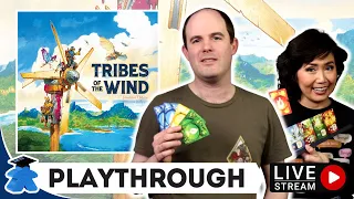 Tribes of the Wind - Live Playthrough Board Game and Giveaway