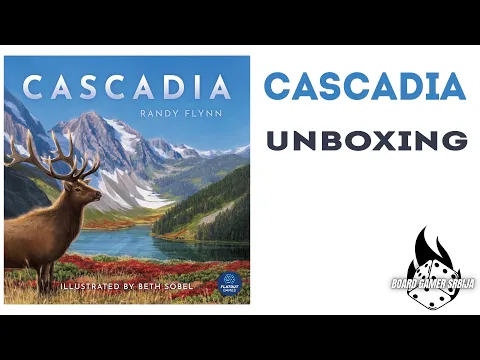 Cascadia - Unboxing (igra postavljanja pločica za 1- 4 igrača)