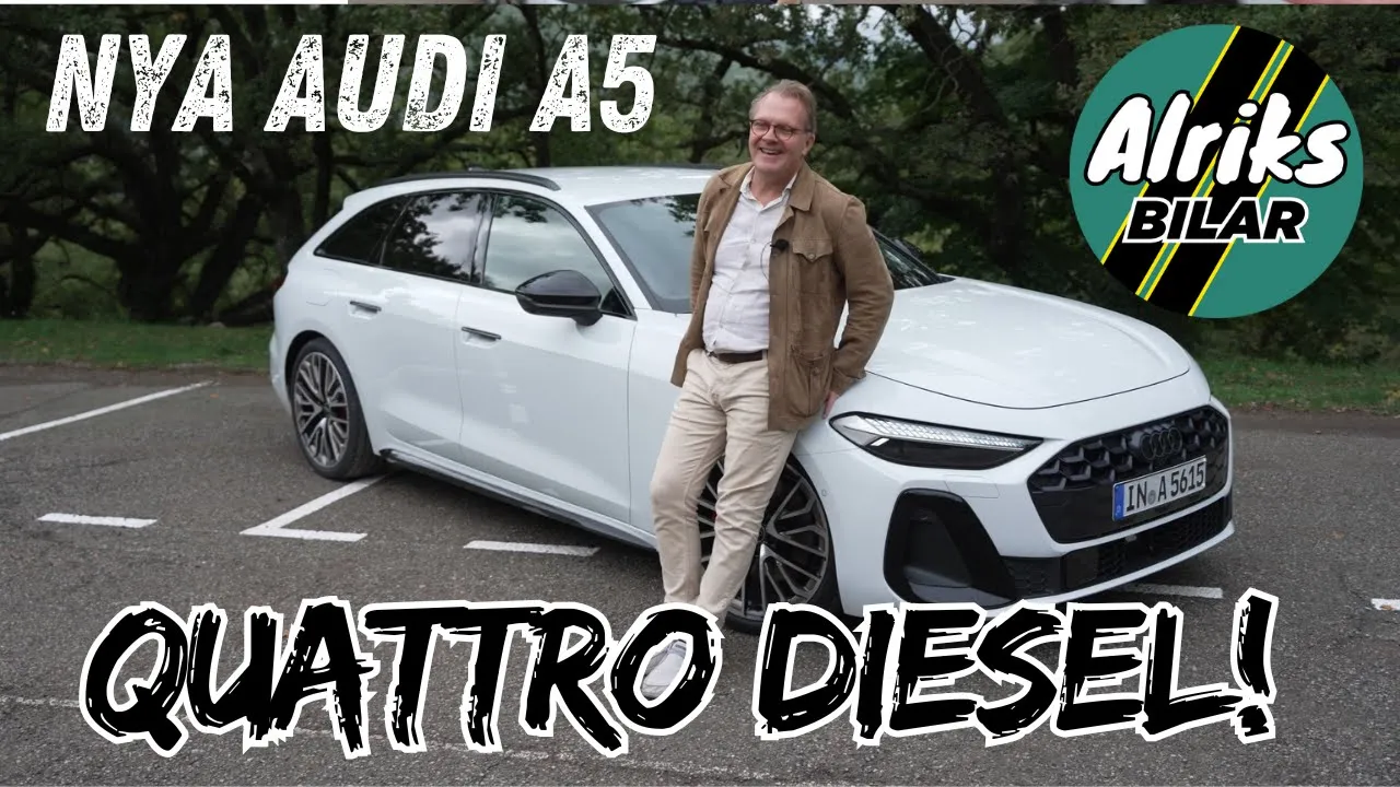 Dags för diesel?! Nya Audi A5 TDI Quattro – en elbilsdödare?