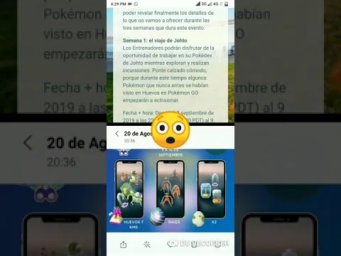 ACTUALIZACIÓN DE POKÉMON GO 20 DE AGOSTO 2019