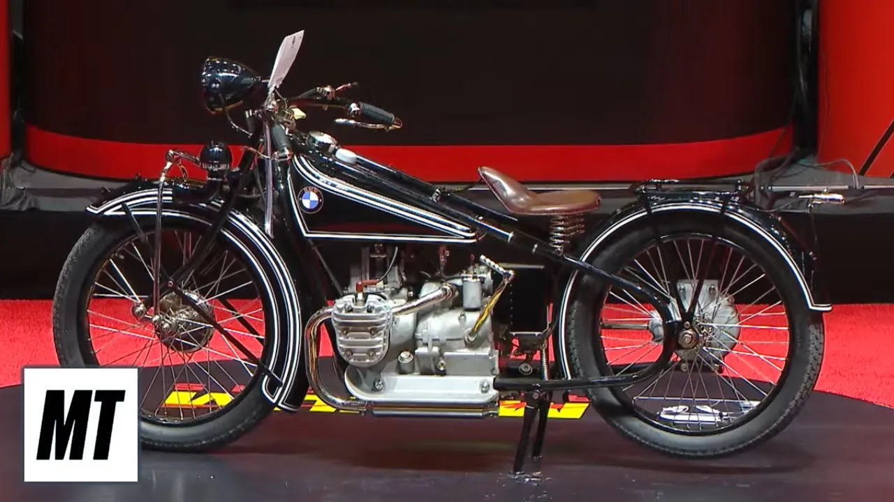 Harley-Davidson Strap Tank! BMW R42! | Best Bikes from Mecum Las Vegas 2023 | MotorTrend