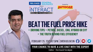 Beat the fuel price hike - Chat LIVE with Hormazd Sorabjee