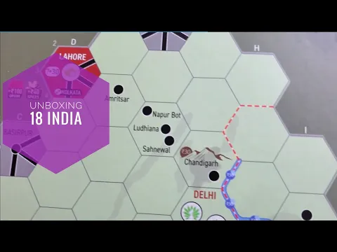 Unboxing 18 India (último juego de GMT)