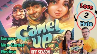 Camel Up: Off Season - Gamer+Non-Gamer Review / Love 2 Hate