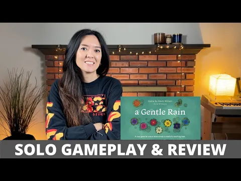A Gentle Rain - Solo Playthrough & Review