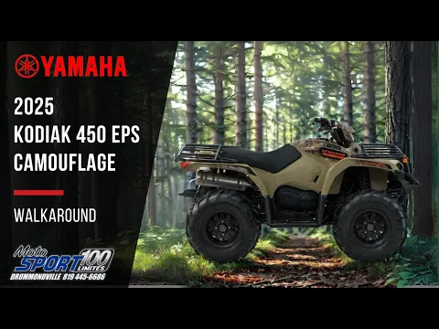 2025 Yamaha Kodiak 450 Eps Camouflage Thumbnail alt