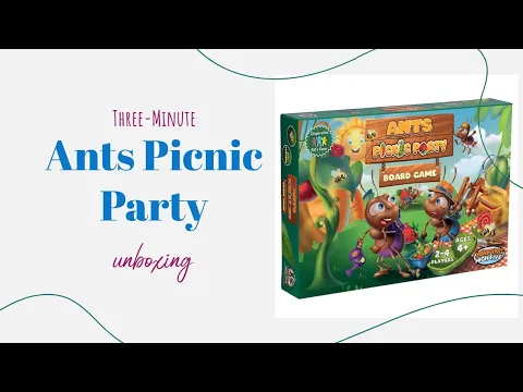 Ants Picnic Party - 3-Minute Unboxing