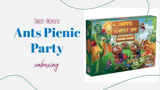 Ants Picnic Party - 3-Minute Unboxing