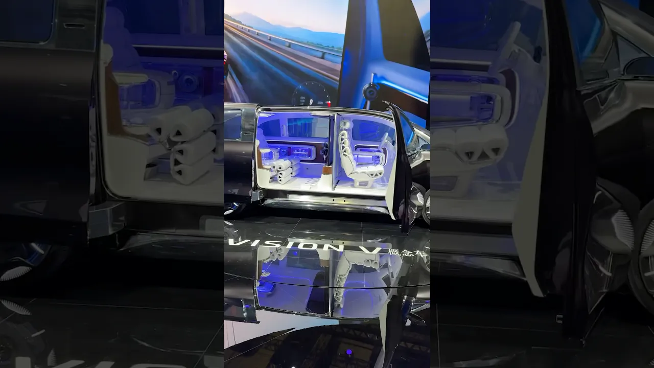 A Look Inside 2026 Mercedes-Benz V Class Concept! 🤯 #mercedes #conceptcar #luxury