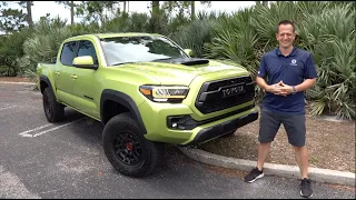 Is the 2022 Toyota Tacoma TRD Pro 6-speed manual the best midsize truck to BUY?