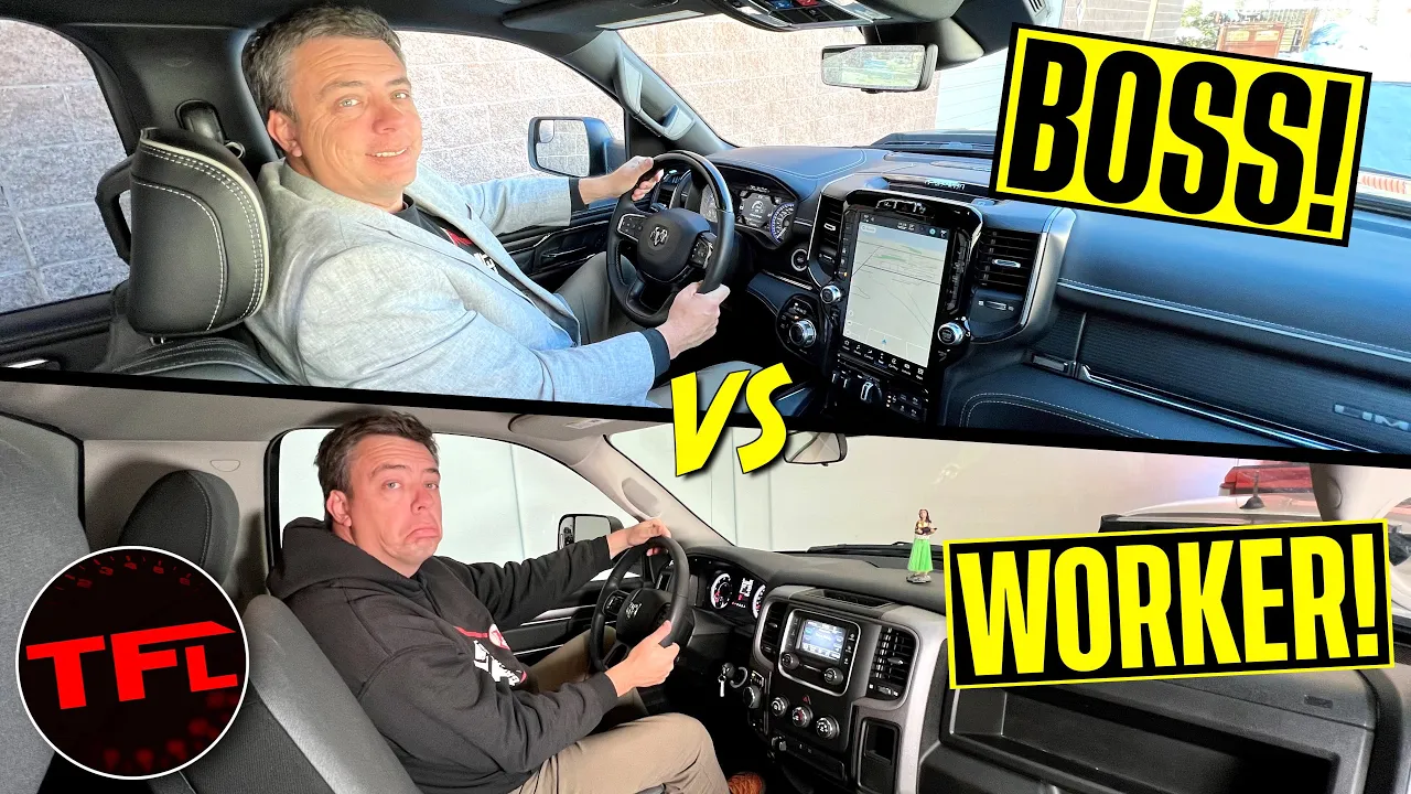 Here's What You Get For $40K MORE - I Compare a $38K Work Truck To a $78K Luxury Pickup!
