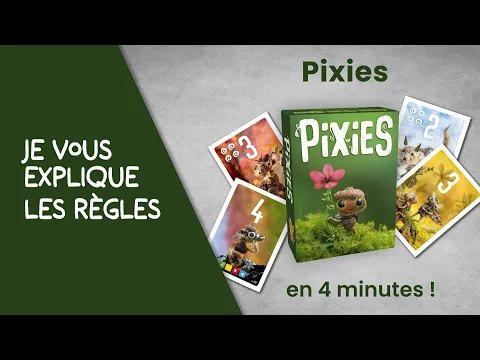 Je vous explique les règles du jeu PIXIES en moins de 4 minutes!