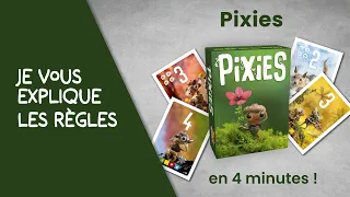 Je vous explique les règles du jeu PIXIES en moins de 4 minutes!