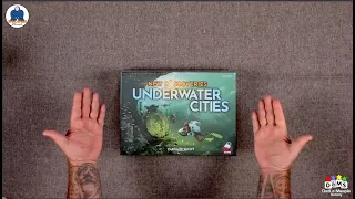 UNBOXING UNDERWATER CITIES NEW DISCOVERIES - Board Game - #indabox